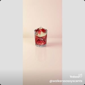 Valentine Gummy Bear Candle